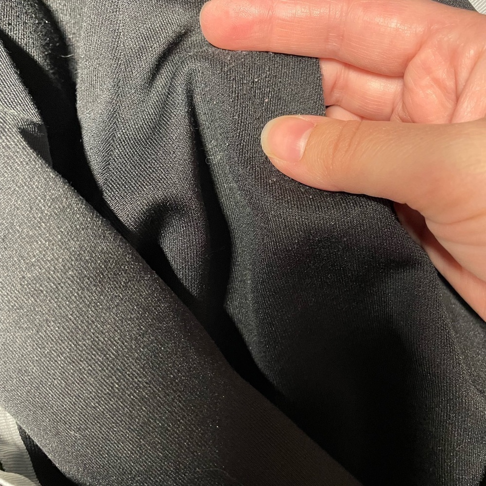 Adidas originals track pants black white stripe small trefoil Lounge athleisure - Picture 6 of 6